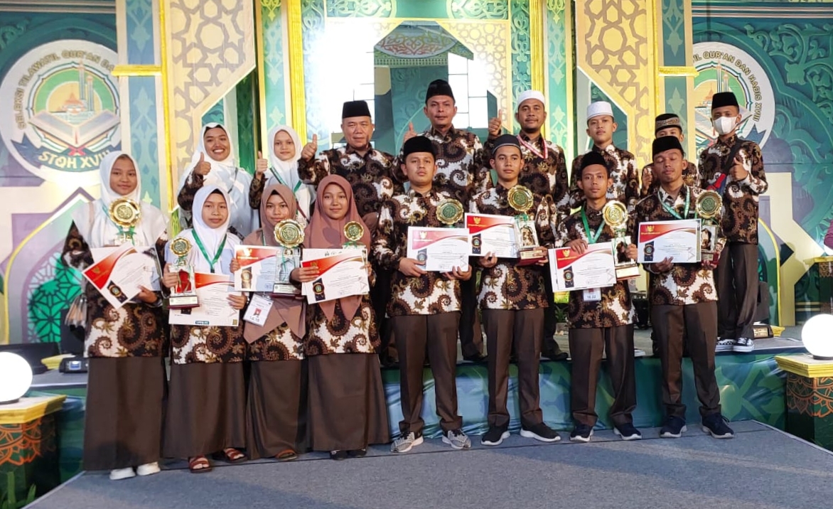 Kafilah Palas Juara III STQH XVIII Tingkat Provsu Di Medan