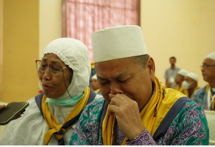 Calhaj Tunanetra Kloter 4 Tetap Dilayani Dan Dipandu Sesuai Standar