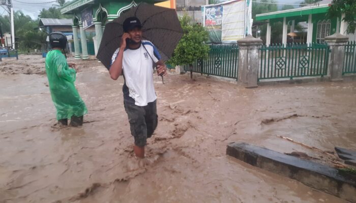 Akibat Hujan Deras, Belasan Desa Di Agara Terendam Banjir