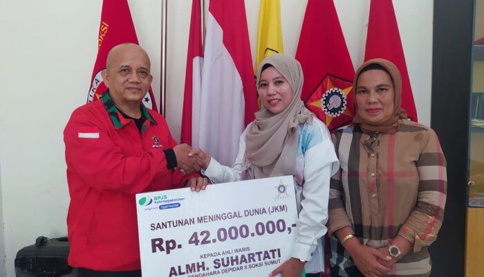 Ahli Waris Almarhumah Hj Suhartati Ucapkan Terima Kasih Ke SOKSI