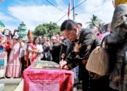 Bupati Resmikan Balai Dan Kantor Pangulu Nagori Gunung Serawan