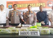 Polresta DS Bongkar Peredaran Narkoba Internasional