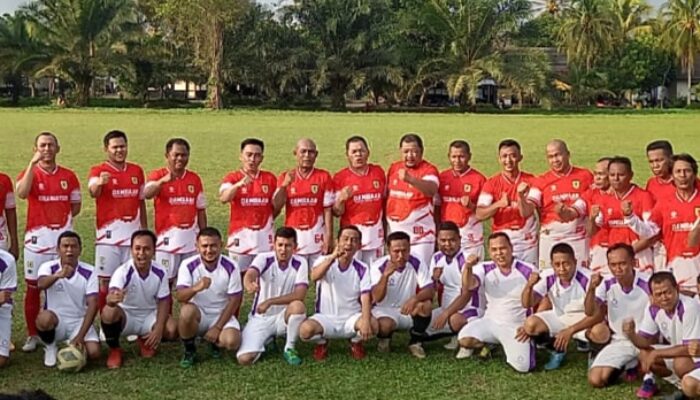 Pimpinan Forkopimda Sergai Berbagi Gol Ungguli Muspika Sei Rampah