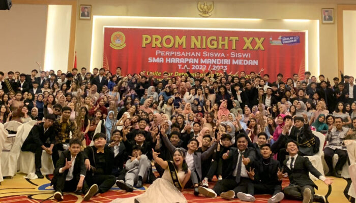 Prom Night SMA Harapan Mandiri Berlangung Sukses