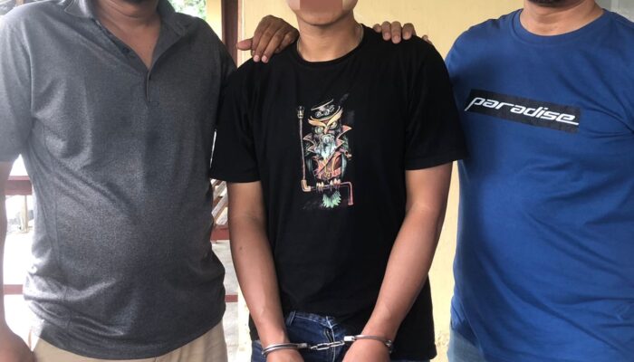 Pengedar Sabu Di Perdagangan Tak Berkutik Saat Ditangkap