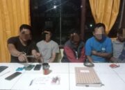 Polsek Dolok Silau Amankan 5 Pria Nyabu Di Ladang Sawit