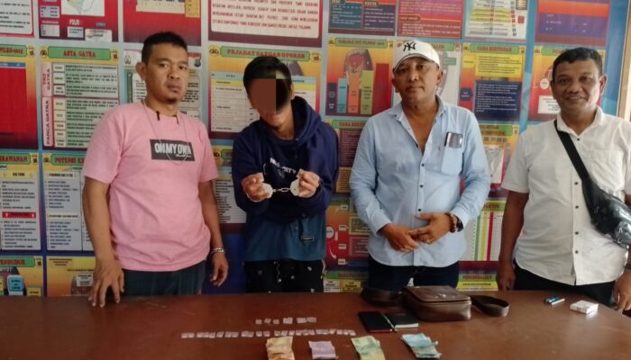 Miliki 26 Paket Kecil Sabu, Warga P.Bandar Ditangkap Di Sidamanik