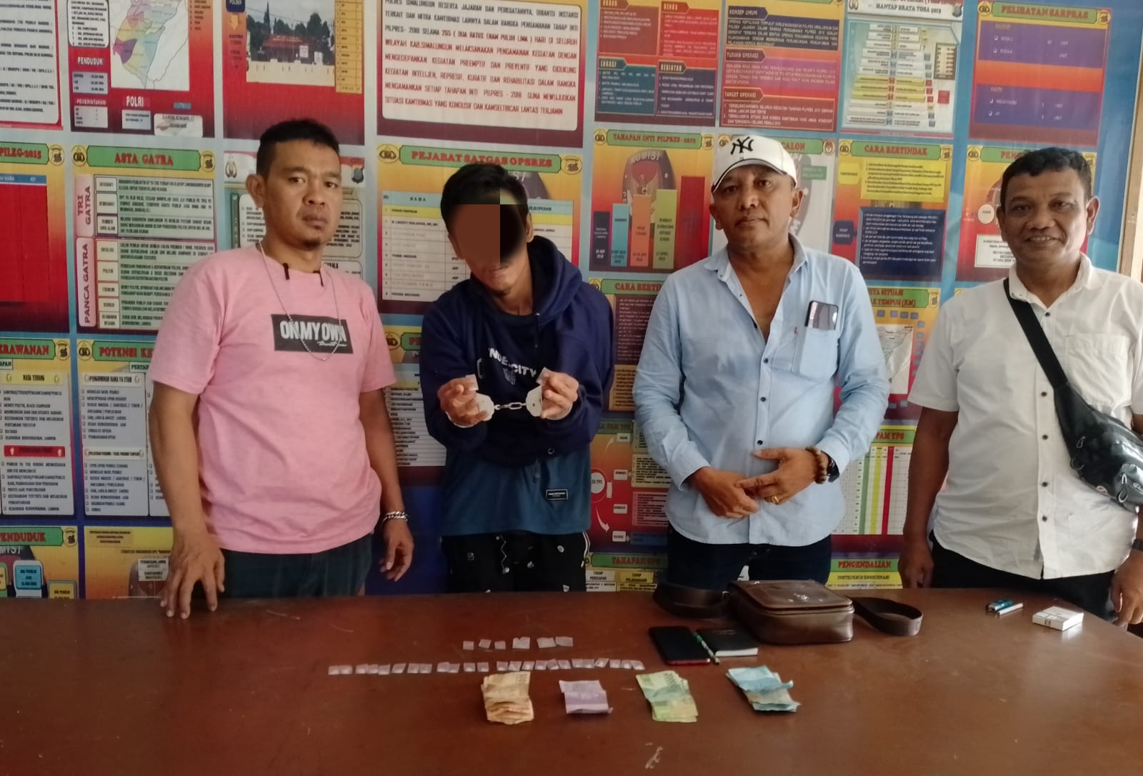 Miliki 26 Paket Kecil Sabu, Warga P.Bandar Ditangkap Di Sidamanik