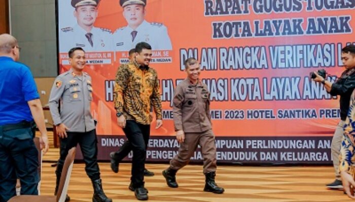 Meski Fokus Pembangunan, Pemko Medan Tak Lupakan Hak Anak, Bobby Nasution: Berupaya Wujudkan Medan KLA