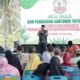 PETANI Tebu Bersatu Dukung Ganjar (Petebu) menggelar halal bihalal dan pemberian santunan kepada yatim duafa di Kabupaten Langkat Sumatera Utara, Jumat 26 Mei 2023. Waspada/Ist