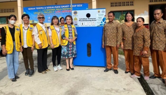 Edukasi Siswa Pilah Sampah, LCM Aryaguna Dan PT Mountrash Serahkan SDB Ke Sekolah-sekolah