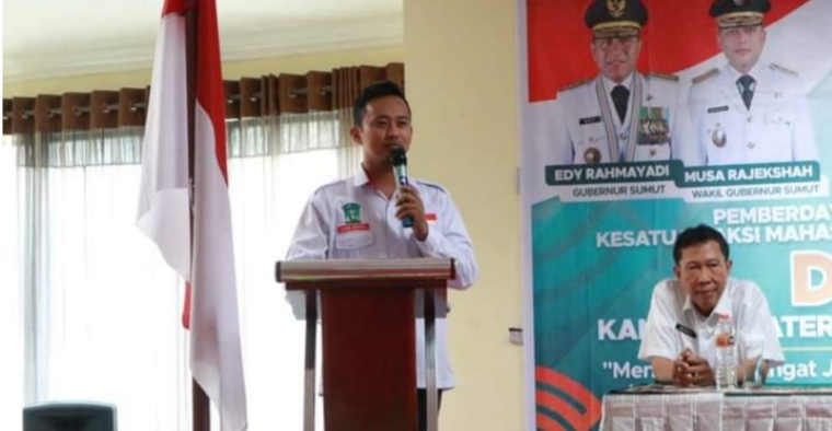 Wira Putra, Ketua Umum Pengurus Wilayah Kesatuan Aksi Mahasiswa Muslim Indonesia Sumatera Utara (PW KAMMI Sumut). Waspada/ist