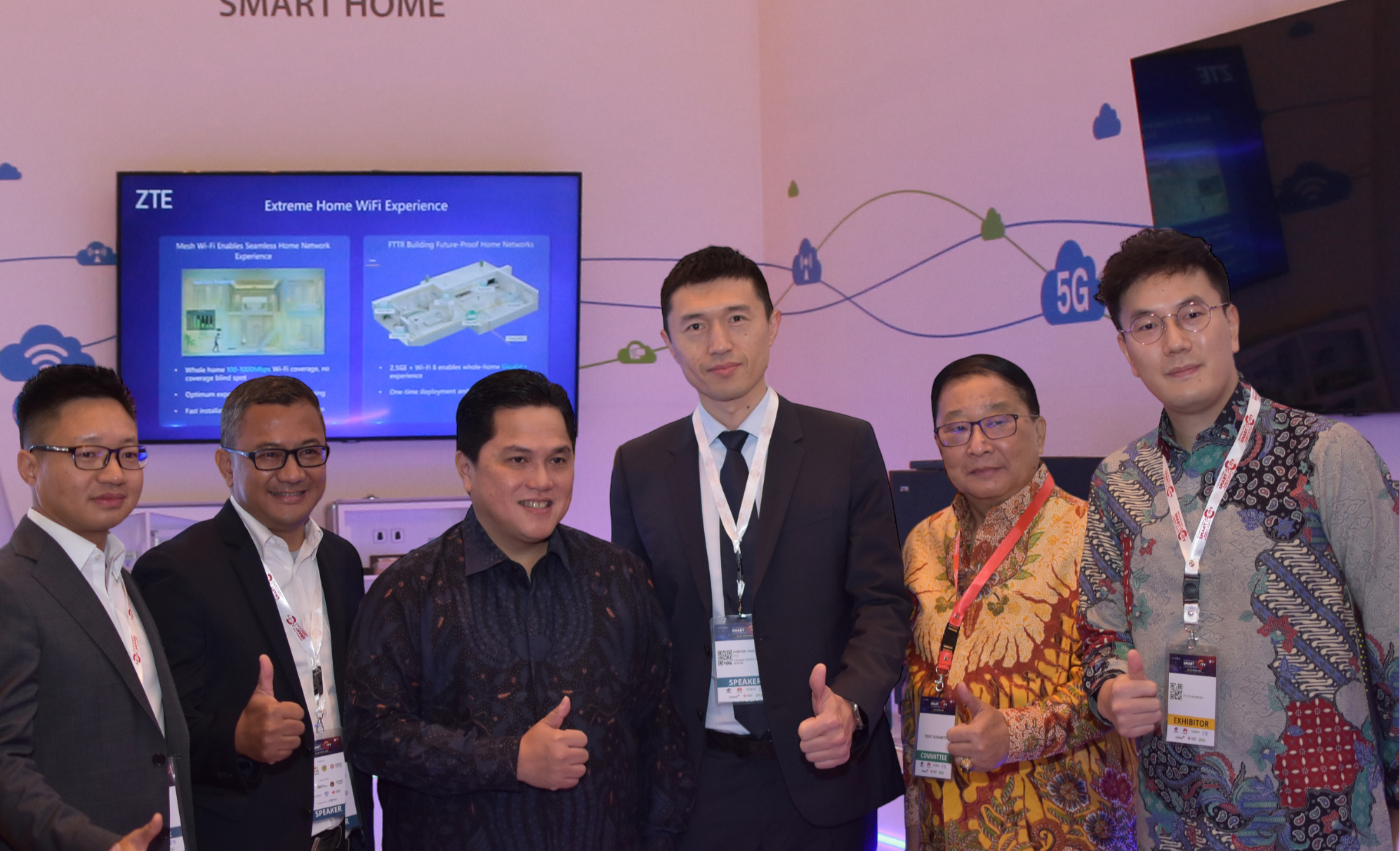 ZTE Akselerasi Visi Kota Pintar Indonesia, Di Indonesia China Smart City Technology And Investment Expo 2023