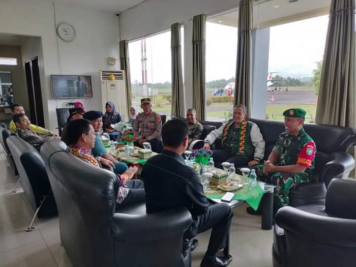 Ketua Tim Wasev Pantau TMMD Simeulue Ketua Tim Wasev Pantau TMMD Simeulue