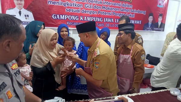 Kala Pj Walkot Dan Kajari Lhokseumawe Manjakan Anak Stunting Dengan Menu Bergizi