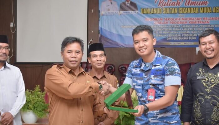 Tim Lanud SIM Isi Materi Di Sekolah Belangi Bener Meriah