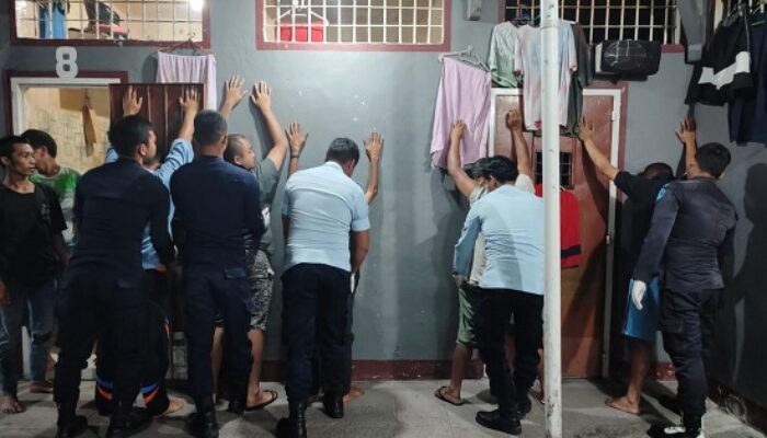 Rutan Tarutung Razia Blok Hunian WBP Antisipasi Halinar