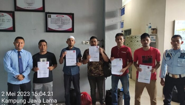 Puncak HBP Ke-59, Lapas Lhokseumawe Bebaskan 5 Napi