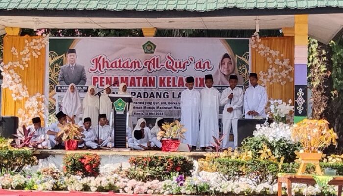 MTsN 1 Palas Gelar Khatam Alquran Dan Perpisahan