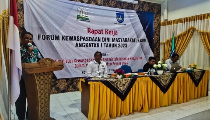 Kesbangpol Optimalisasi Kewaspadaan Dini Hadapi Pemilu