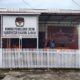 Kantor KPU Kabupaten Padanglawas, Jalan Listrik Kelurahan Pasar Sibuhuan.(Waspada/H. Idaham Butar Butar/B)