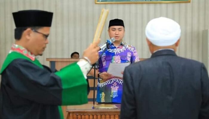 Bupati Lantik PAW Wakil Ketua I Baznas Labura