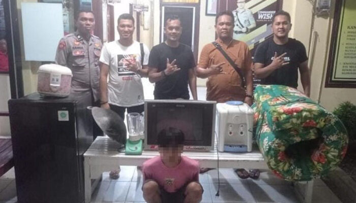 Tim Opsnal Polsek Langsa Barat Ciduk Pelaku Pencurian
