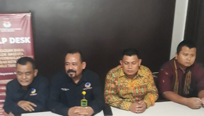 Caleg Partai NasDem Daftar Ke KPU Binjai