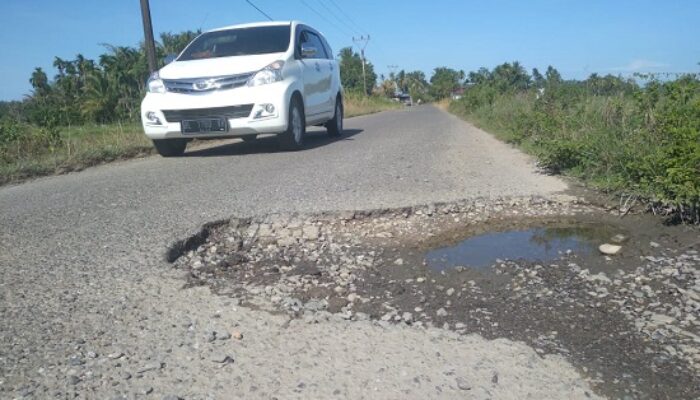 Sering Kecelakaan, Jalan Nasional Seunagan Timur Diminta Segera Diperbaiki