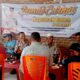Kapolsek Batee, Iptu Fajar S, bersama jajarannya sedang mendengar kelu kesah warga di salah satu Warkop di Gampong Seulatan, Kecamatan Bate, Kabupaten Pidie, Jumat (12/5) pukul 10:00 Wib. Waspada/IST