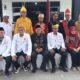 Usai mendaftar di KPU, Ketua PKS Binjai berfoto bersama dengan Ketua KPU dan Komisioner Bawaslu.(Waspada/Nazelian Tanjung).