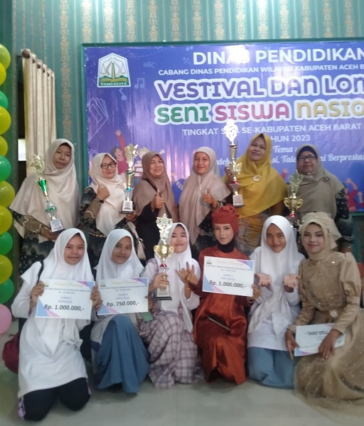 SMAN 2 Abdya Juara Umum FLS2N 2023 SMAN 2 Abdya Juara Umum FLS2N 2023