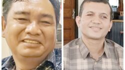 Anggota Komisi I DPRK Pidie T Saifullah TS, dan Ketua PB-HAM Sigli, Said Safwatullah. Waspada/Muhammad Riza