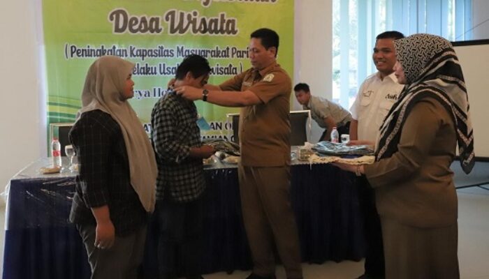Disparpora Aceh Tamiang Latih Pokdarwis