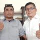 Ketua DPC Partai Gerindra Madina Erwin Efendi Lubis, SH dan Samtoni (Toni), caleg nomor 4 Dapil 4 DPRD Madina dari Partai Gerindra. Waspada/ist