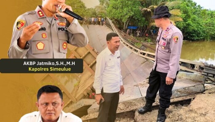 Jembatan Lalla Yang Ambruk Renggut Nyawa, Ini Kata Kapolres