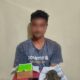 Pelaku penyalahhunaan narkotika saat diamankan di Mapolres Aceh Singkil beserta barang bukti. WASPADA/ist