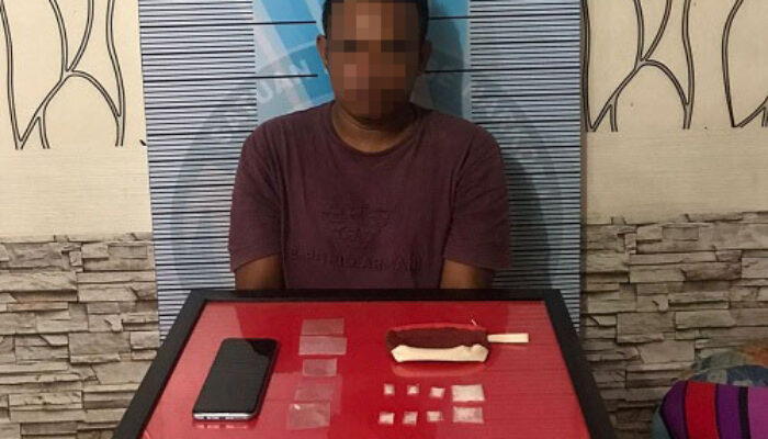 Residivis Sabu Kembali Diringkus Di Areal Pertambakan