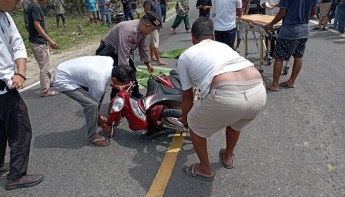 Dua Pelajar Tewas Dilindas Truk