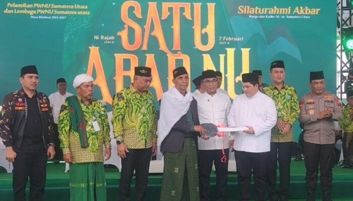 Yayasan Erick Tohir Berikan 1 Ambulans Untuk Musthafawiyah