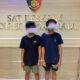 Dua pemuda yang ditangkap polisi yang diduga melakukan penipuan IRT melalui ATM, Senin (Waspada/Ist)