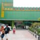 RSU Bidadari Binjai di Jalan Perintis Kemerdekaan, Binjai Utara, bertindak cepat selamatkan pasien yang lompat dari lantai 3. (Waspada/Ria Hamdani)