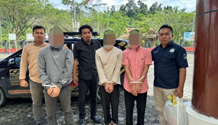 Tiga Tersangka Narkoba Di Simeulue Dilimpahkan Ke JPU