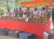 Polresta DS Ungkap Kasus Ganja 173 Kg Senilai Rp294 Juta