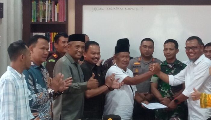 Sengketa Lahan Masyarakat Kampung Perkebunan Sungai Iyu Dan PT Rapala Selesai