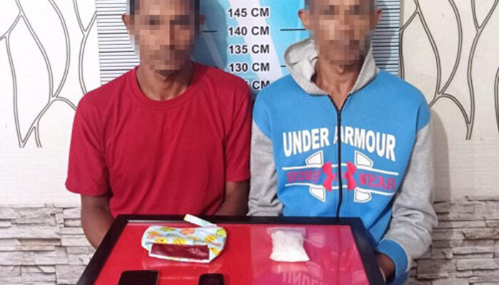 Hendak Transaksi Sabu Di Halaman Masjid, Dua Pengedar Sabu Ditangkap