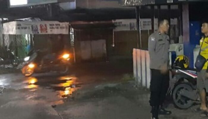 Antisipasi Tindak Kriminal Dan Premanisme, Polsek Siantar Timur Patroli Malam