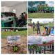Kunjungan Komandan Brigade Infanteri (Danbrigif) 7/Rimba Raya, Kolonel Inf Nurwicahyanto, SE di Kompi Senapan A Batalyon Infanteri 125/Si'mbisa, Balige, Kab. Toba, Rabu (24/5). Waspada/Ramsiana Gultom
