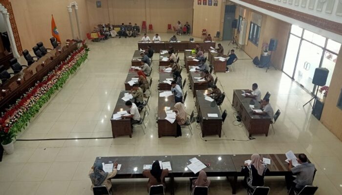 Calon Anggota KIP Abdya Ikut Tes Tulis