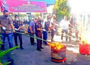 Kejari Gunungsitoli Musnahkan Barang Bukti Tipidum